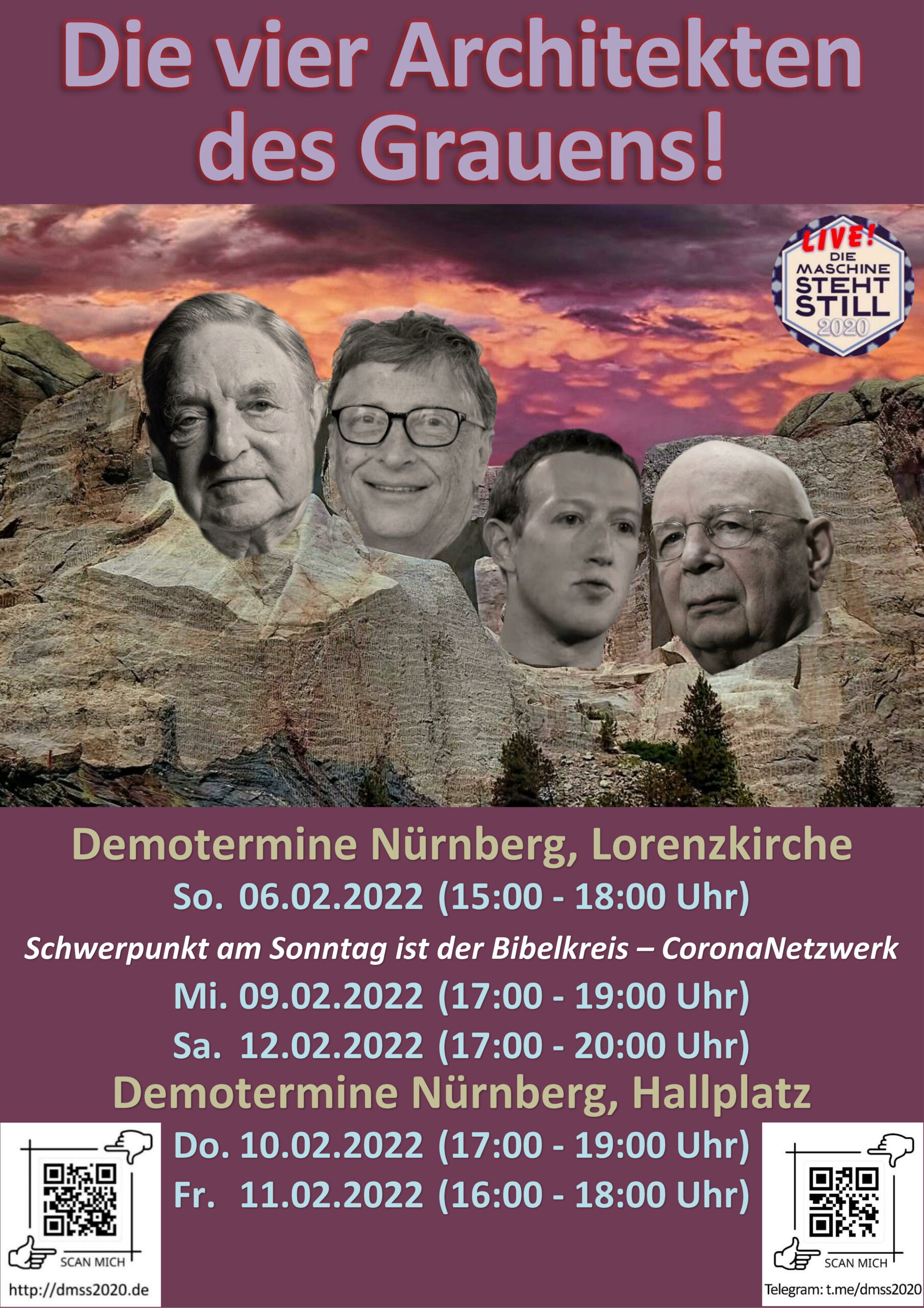 Die vier Architekten des Grauens!