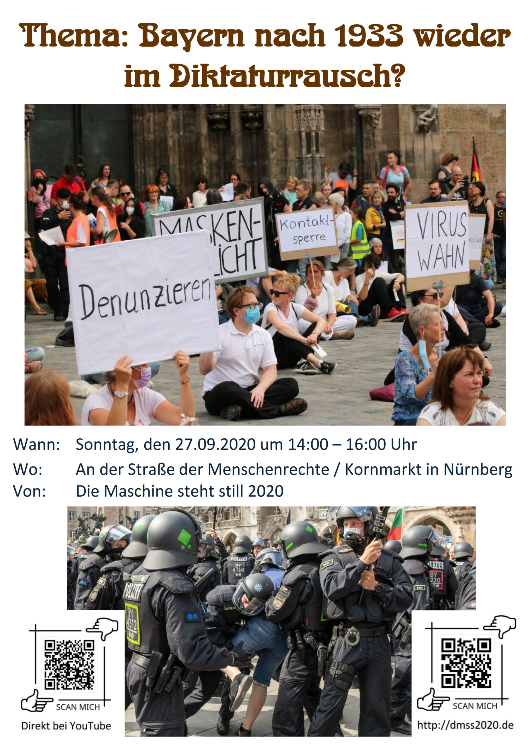 Thema: Bayern nach 1933 wieder im Diktaturrausch?