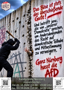 Unsere Kundgebungen 826 – 827