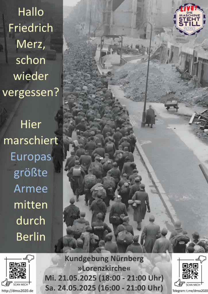 Unsere Kundgebungen 700-701