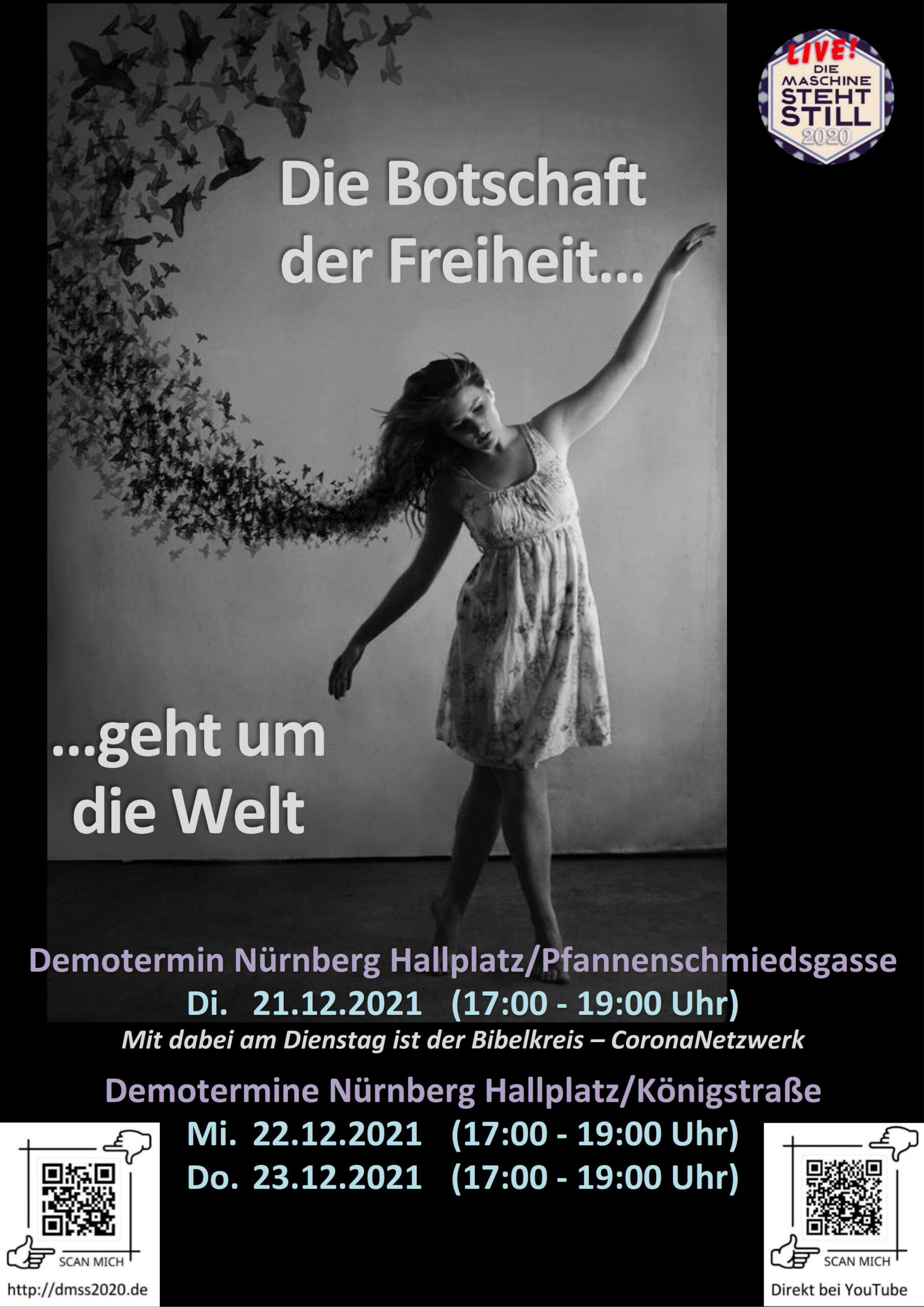 Die Botschaft der Freiheit geht um die Welt