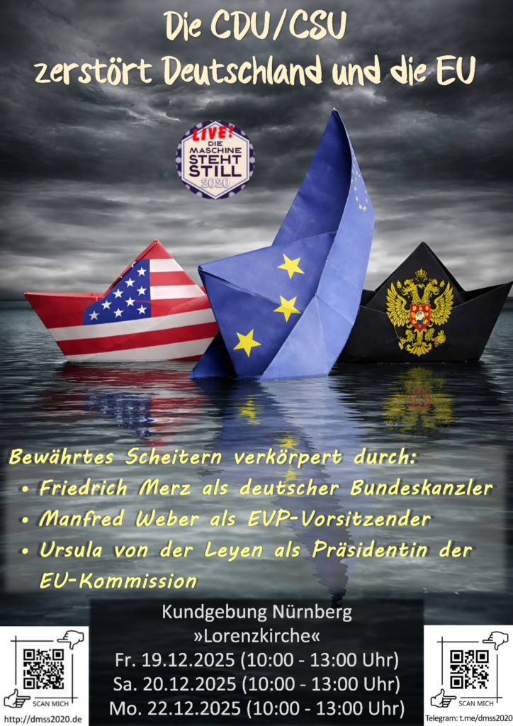 Unsere Kundgebungen 755 – 757