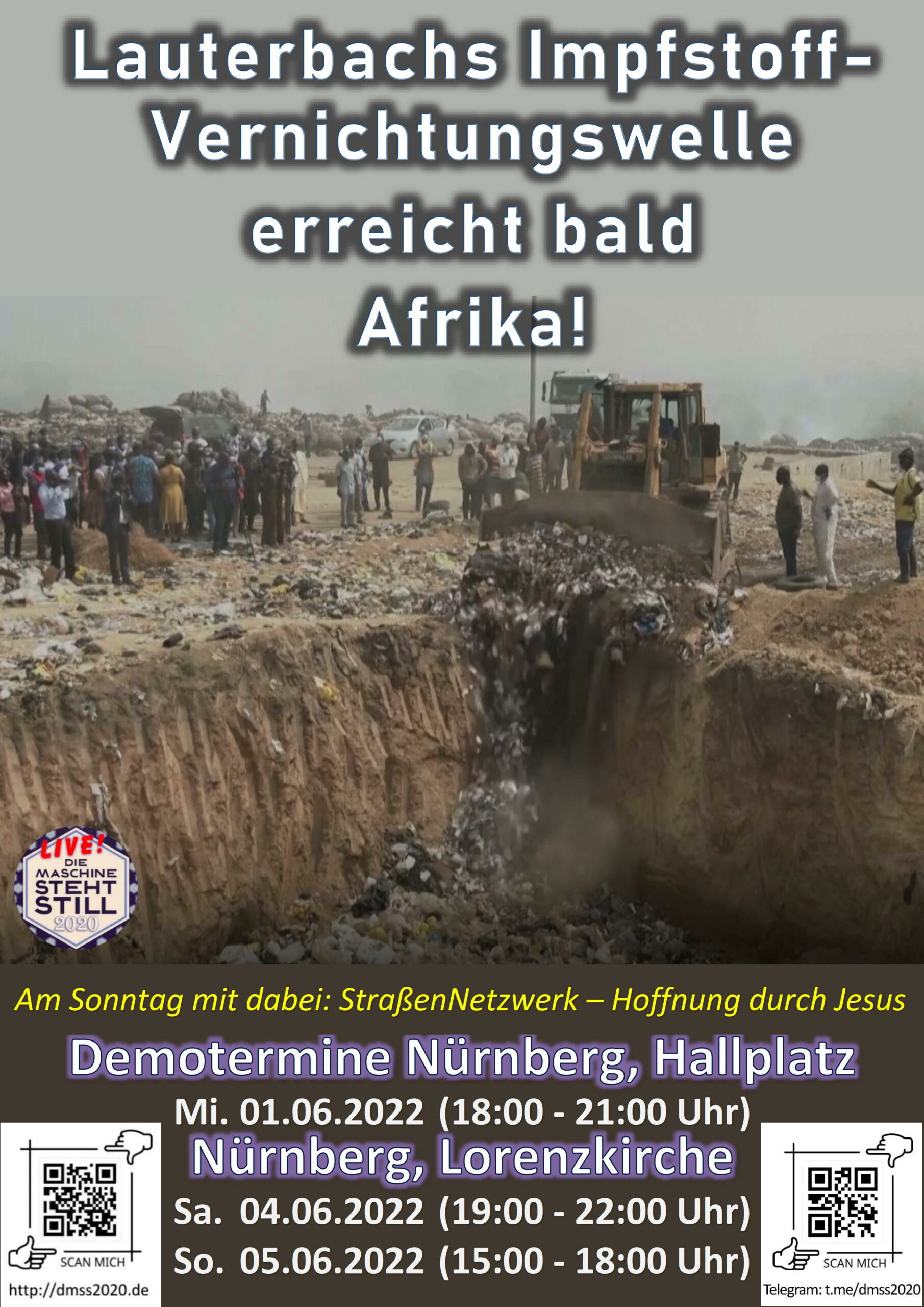 Lauterbachs Impfstoff-Vernichtungswelle erreicht bald Afrika!