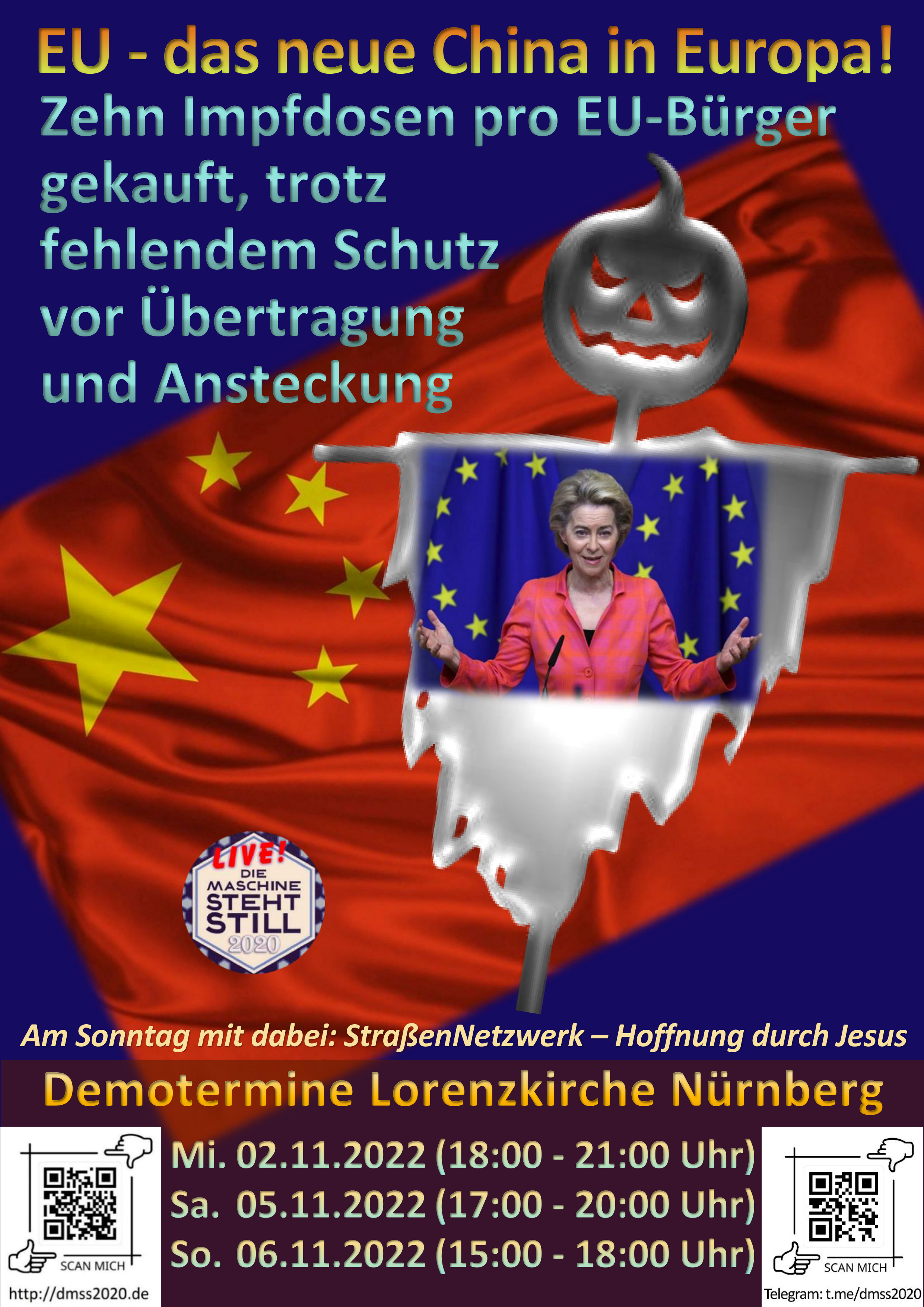 EU - das neue China in Europa! Zehn Impfdosen pro EU-Bürger gekauft, trotz fehlendem Schutz vor Übertragung und Ansteckung