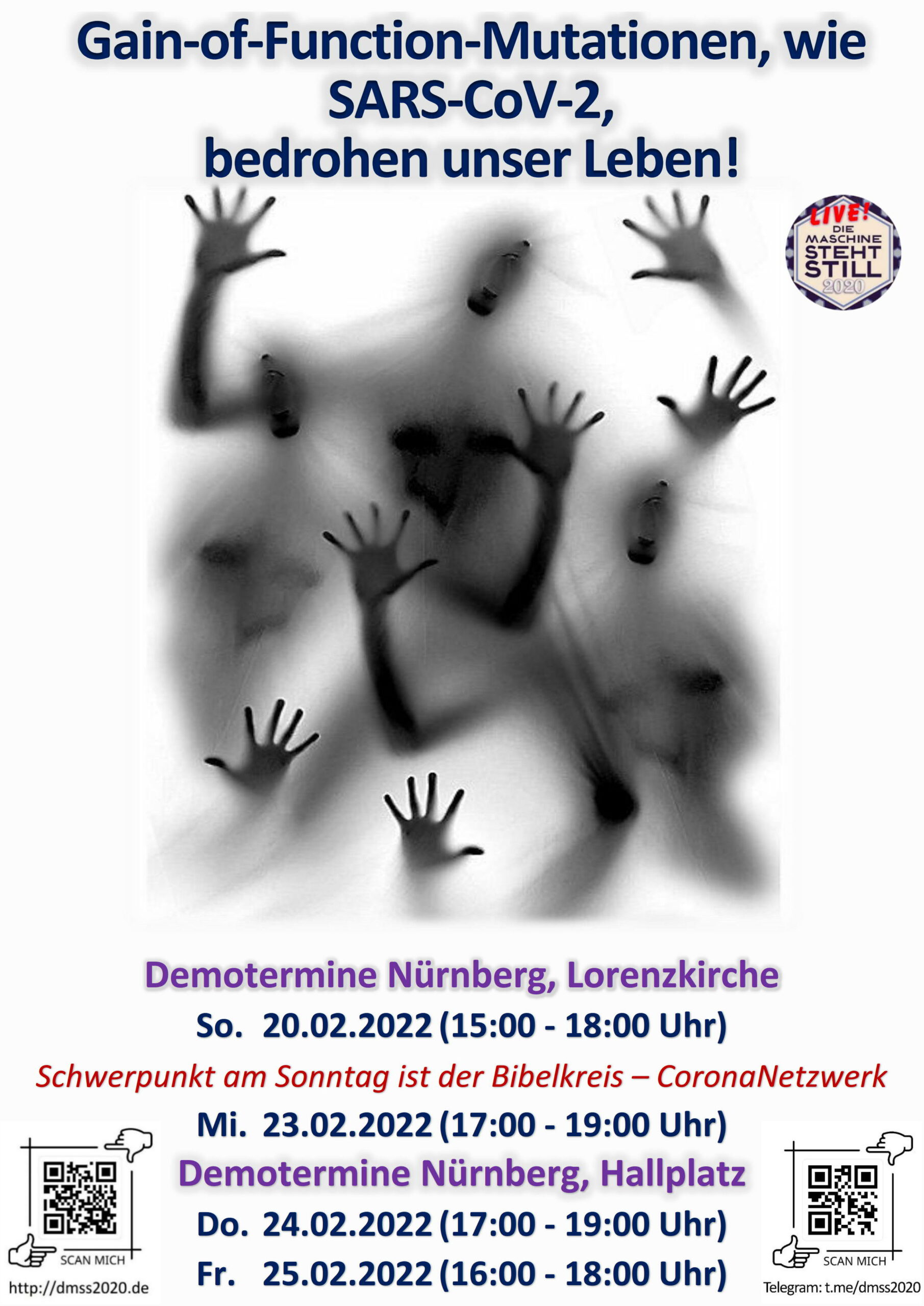 Gain-of-Function-Mutationen, wie SARS-CoV-2, bedrohen unser Leben!