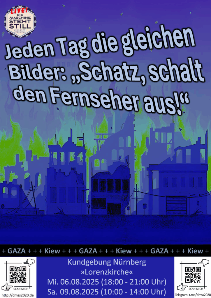 Unsere Kundgebungen 721-722