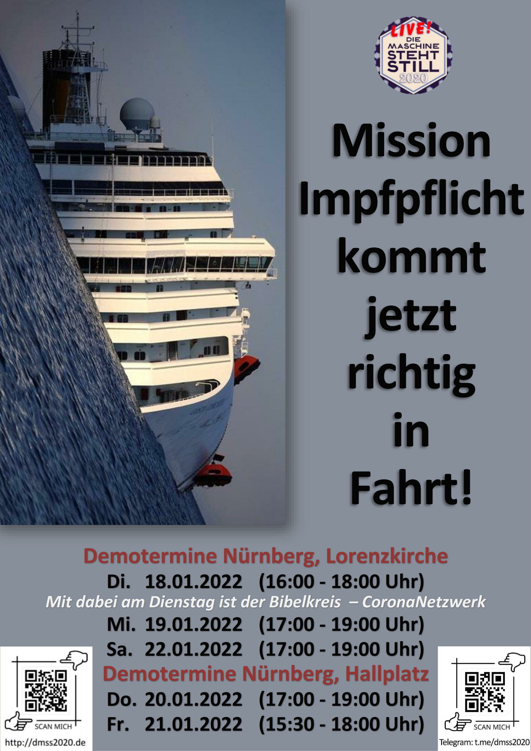 Mission Impfpflicht kommt jetzt richtig in Fahrt!