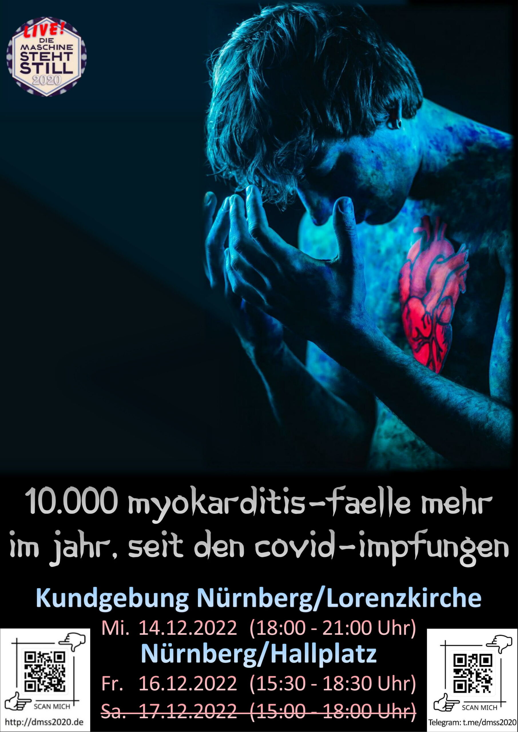 10000 Myokarditis-Fälle mehr im Jahr, seit den Covid-Impfungen