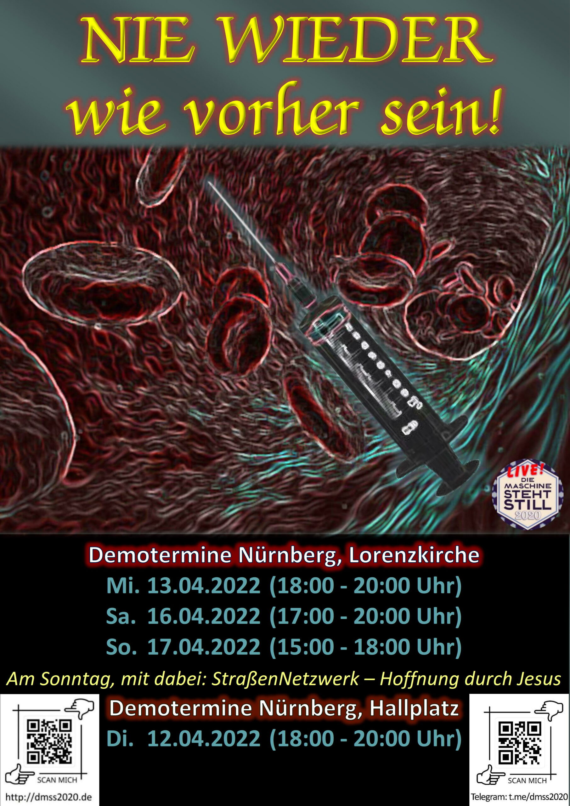 Nie wieder wie vorher sein!