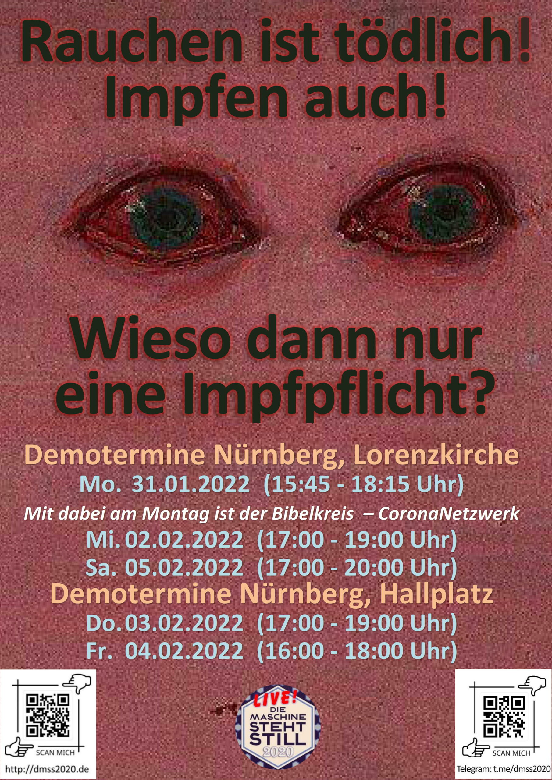 Rauchen ist tödlich! Impfen auch! Wieso dann nur eine Impflicht?