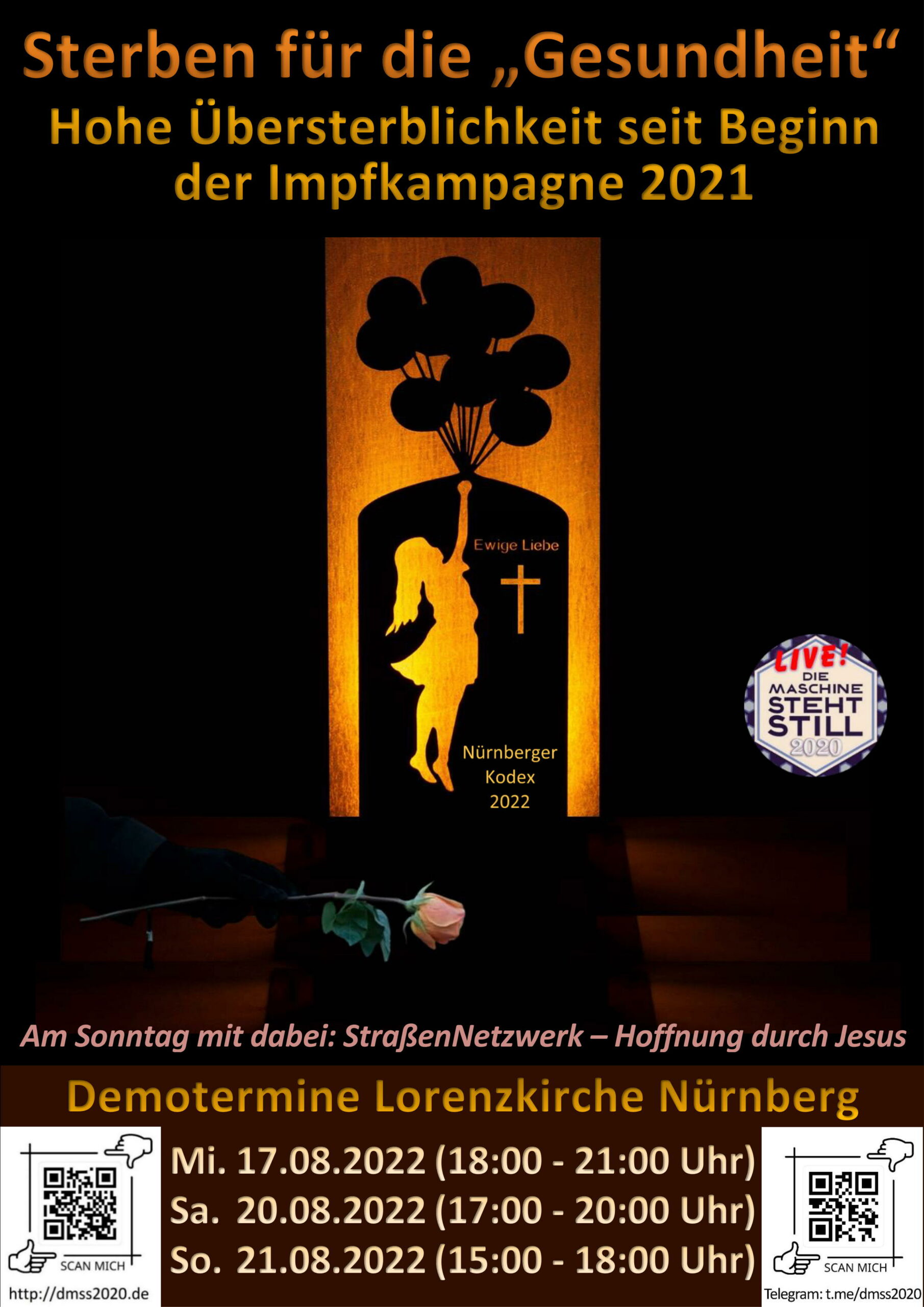 Sterben für die "Gesundheit" Hohe Übersterblichkeit seit Beginn der Impfkampagne 2021