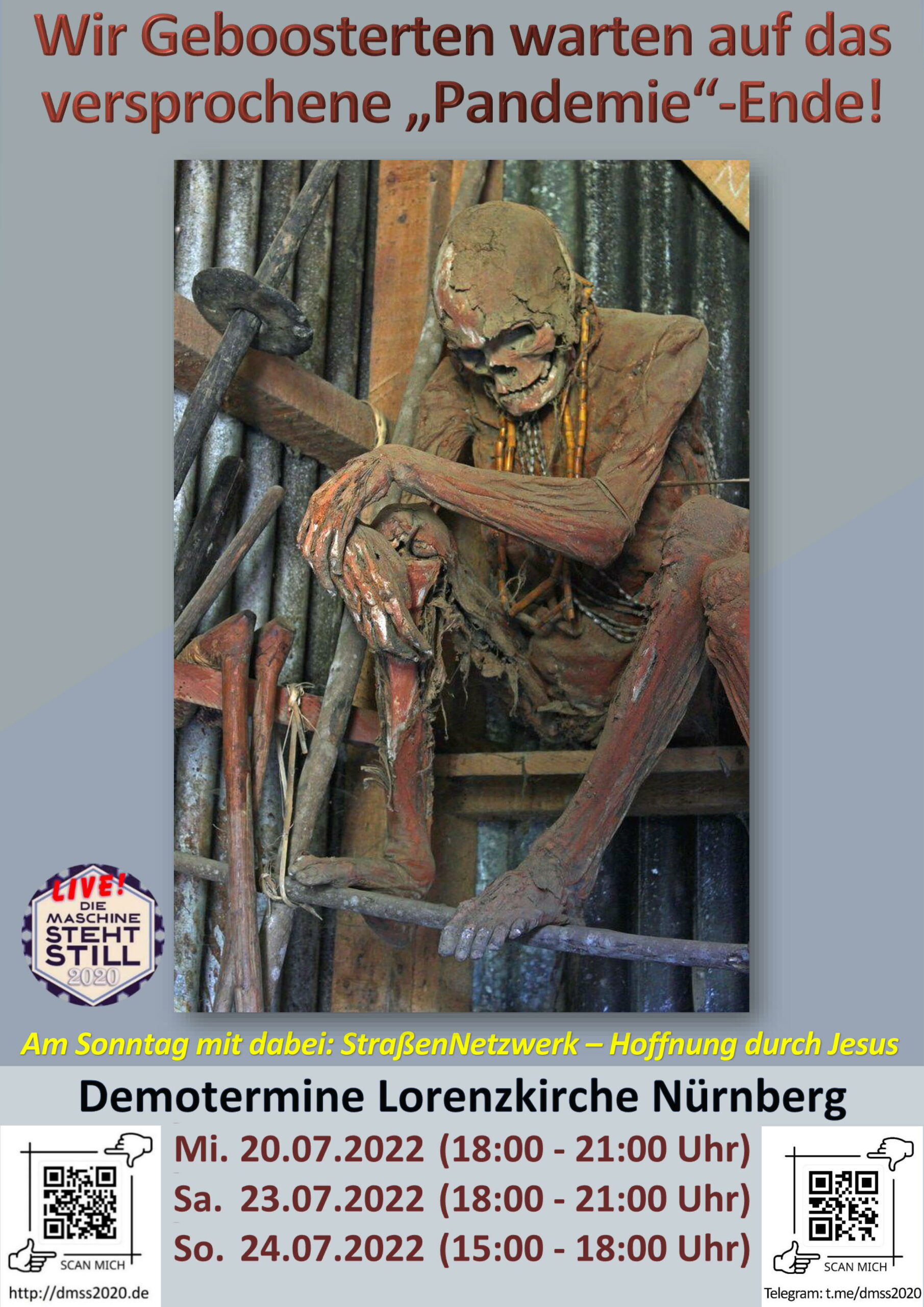 Wir Geboosterten warten auf das versprochene "Pandemie"-Ende!