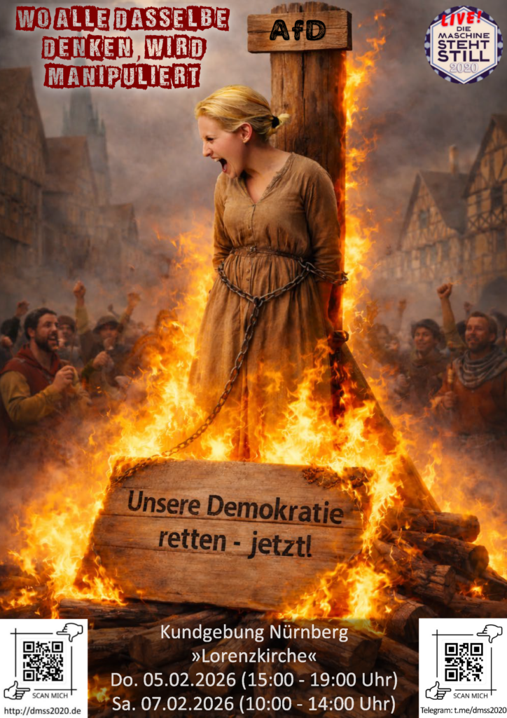 Unsere Kundgebungen 768 – 769