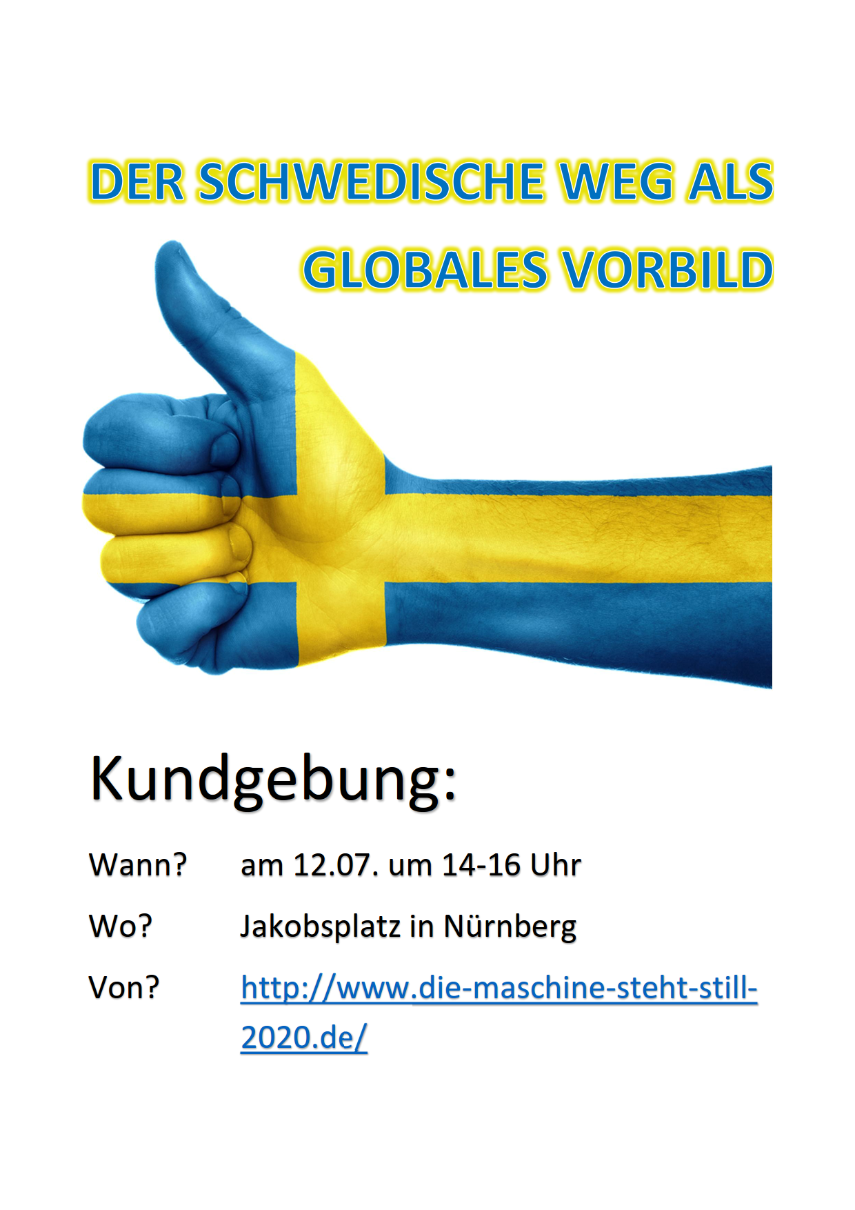 Der schwedische Weg als globales Vorbild
