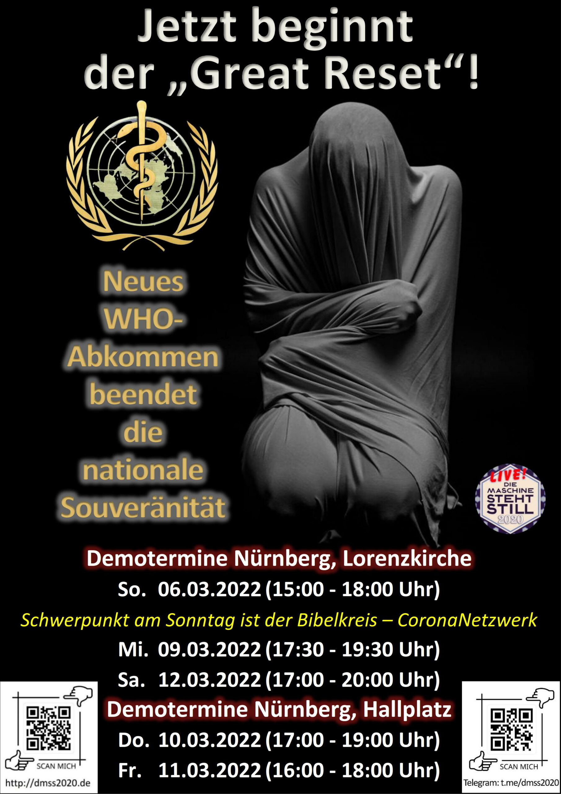 Jetzt beginnt der "Great Reset"! Neues WHO-Abkommen beendet die nationale Souveränität