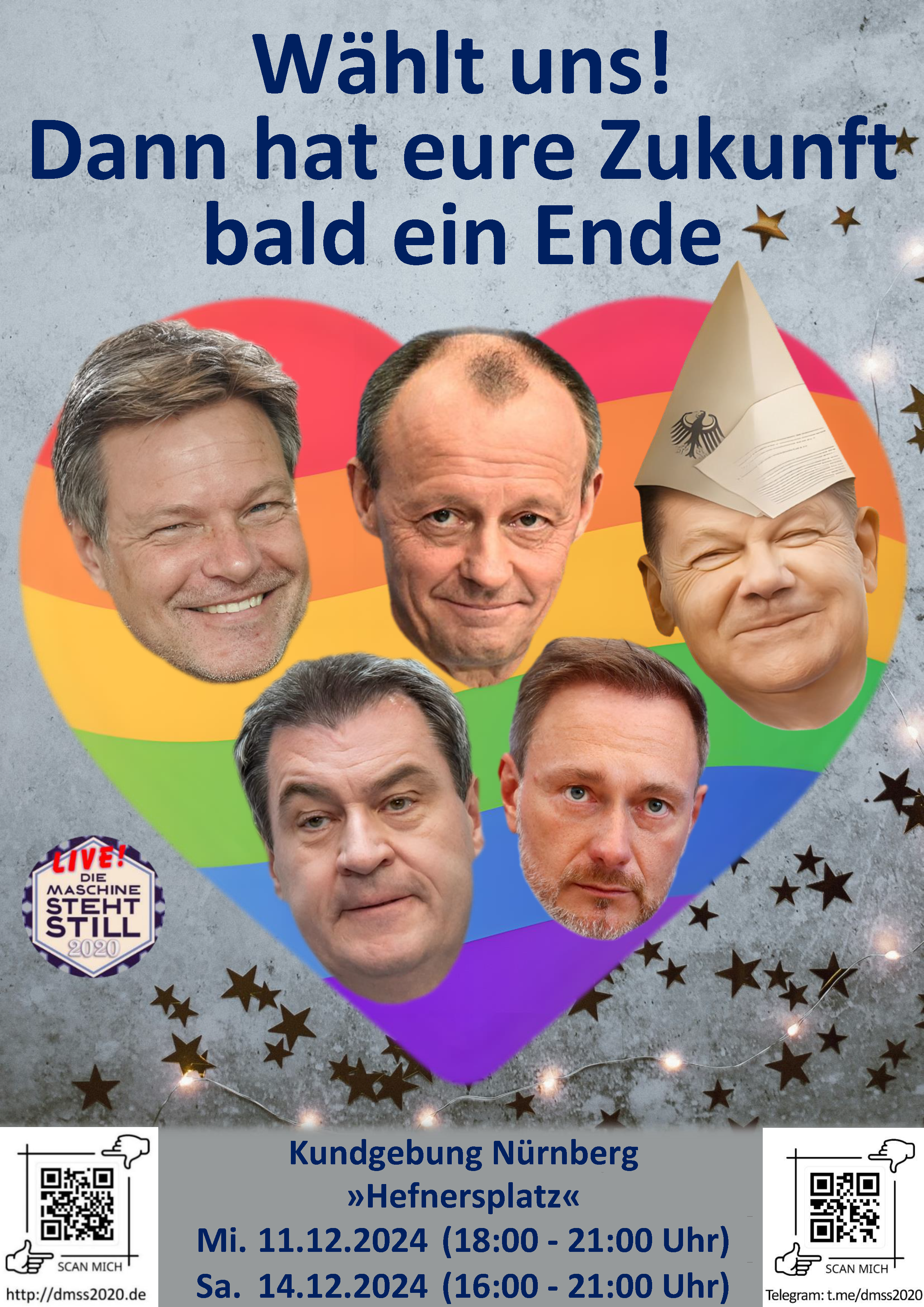 Dann hat eure Zukunft bald ein Ende