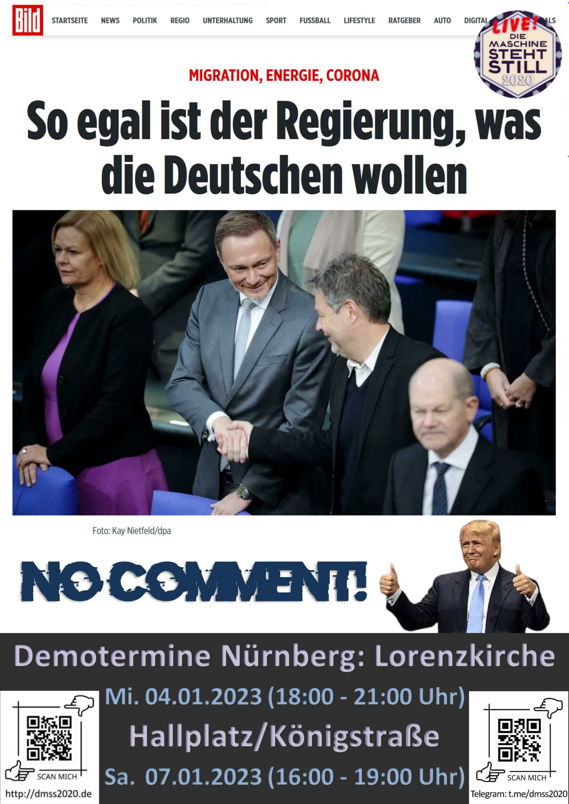 So egal ist der Regierung, was die Deutschen wollen